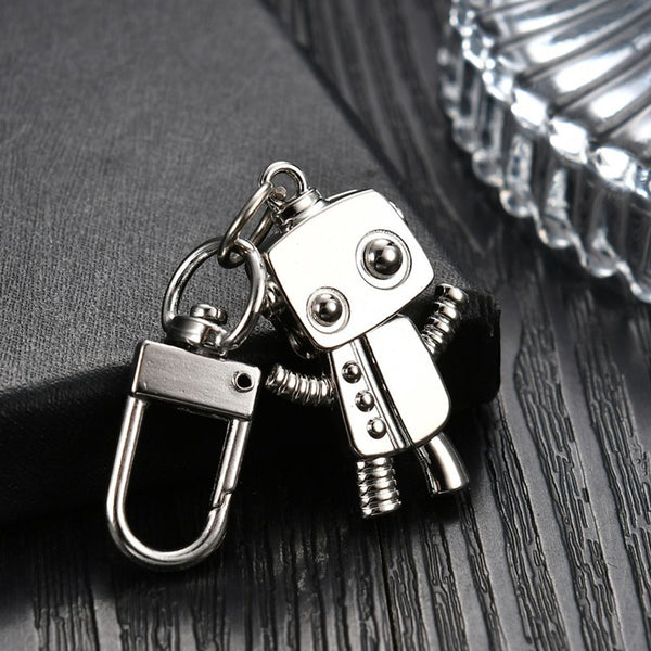 Creative Movable Robot Alloy Keychain