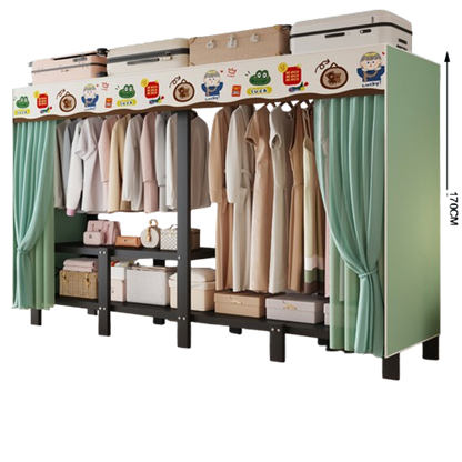 2.2 M Folding Cloth Storage Wardrobe 1