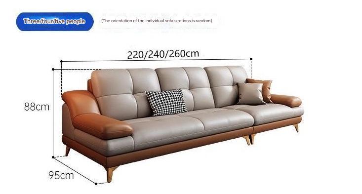 Italian Luxury Leather Sofa