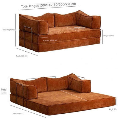 Modern Folding Dual Purpose Sofa Bed