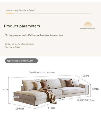 Luxury Floor Sofa Couch Set
