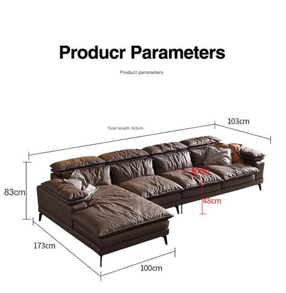 Luxury  Italian Lounge Sofa Set