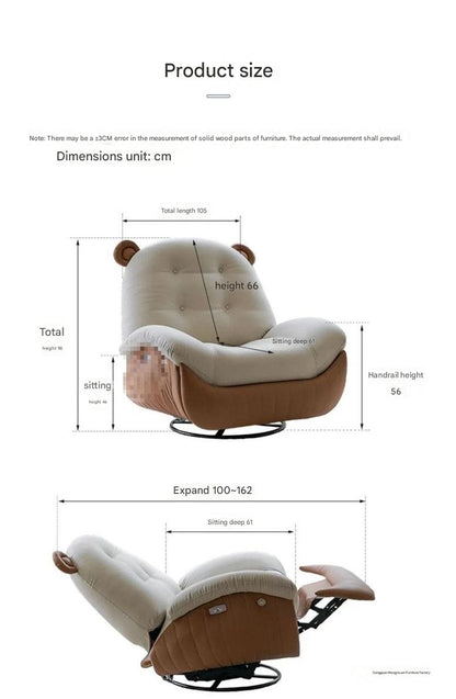 Luxury Electric Massage Recliner Sofa Chair with Remote Control