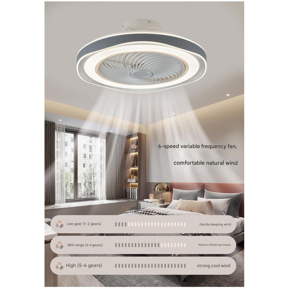 220V Elegant Ceiling Fan Light 7