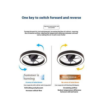 220V Ultra Thin Fan Light 4