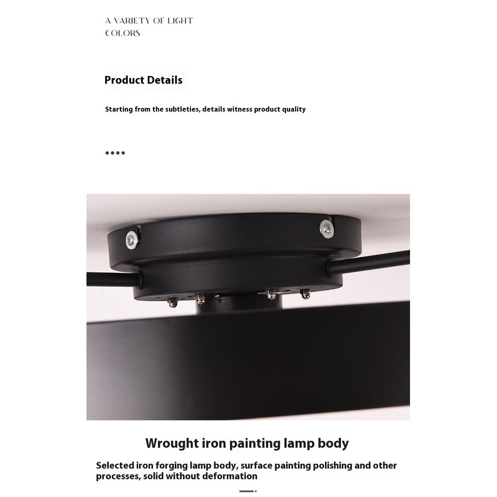 220V Ultra Thin Fan Light 8