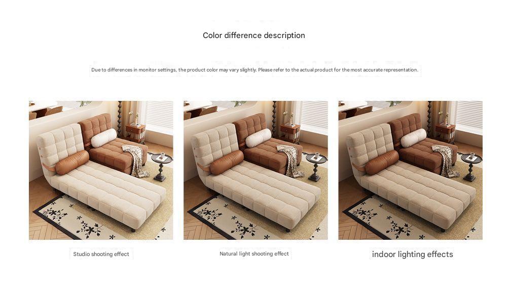 Retro Folding Multifunctional Dual purpose Sofa Bed