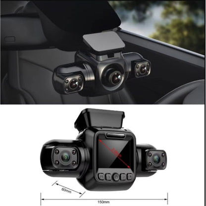 2K Full HD 2-Inch Four Lens Recording Car Dash Cam 128G 7