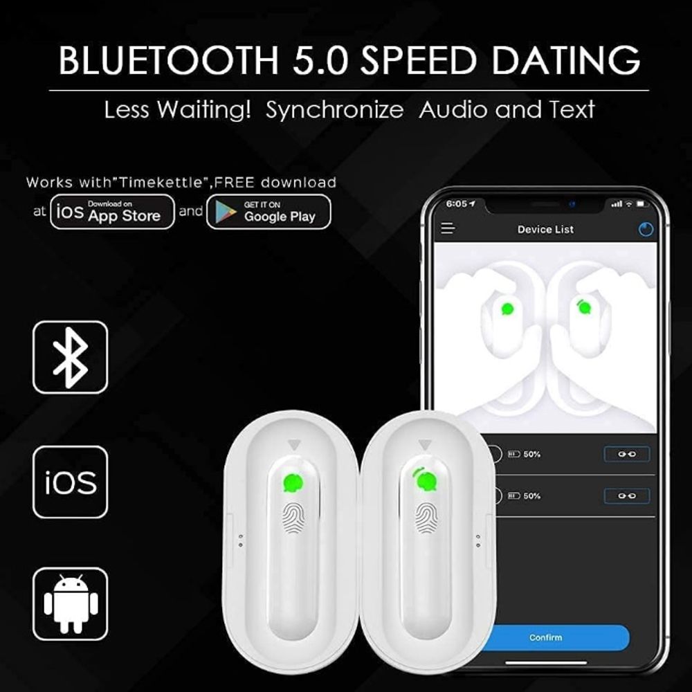 Timekettle WT2 Plus Language Translator Earbuds