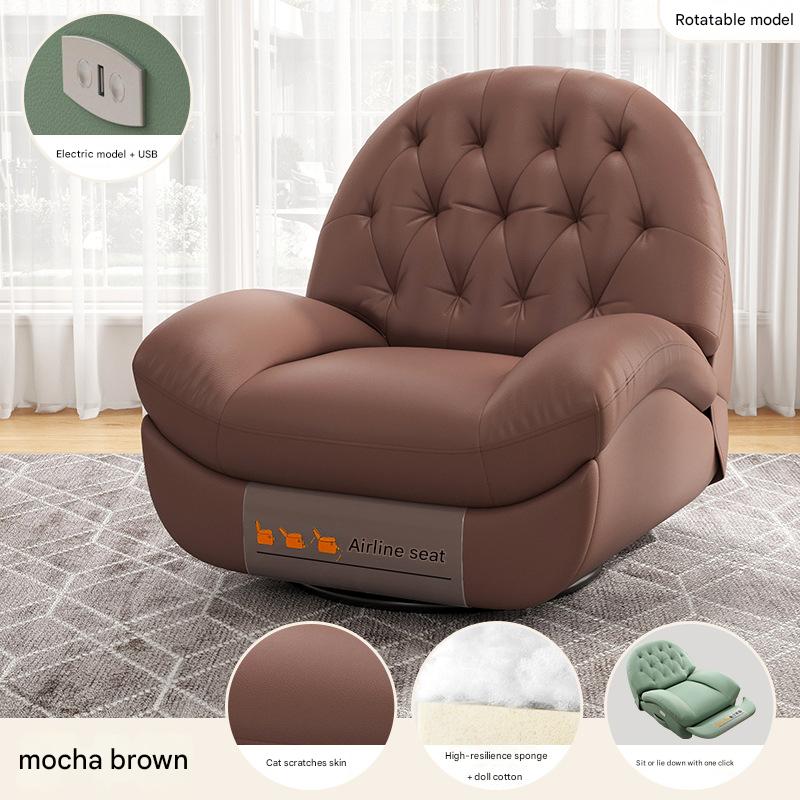 Luxury Electric Recliner Sofa Chair with USB Port