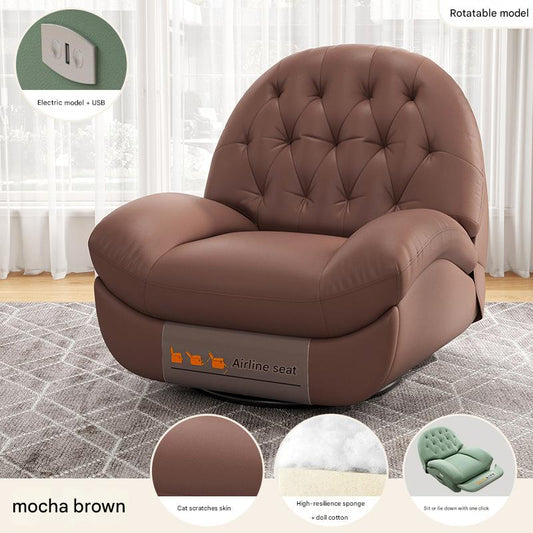 Luxury Electric Recliner Sofa Chair with USB Port