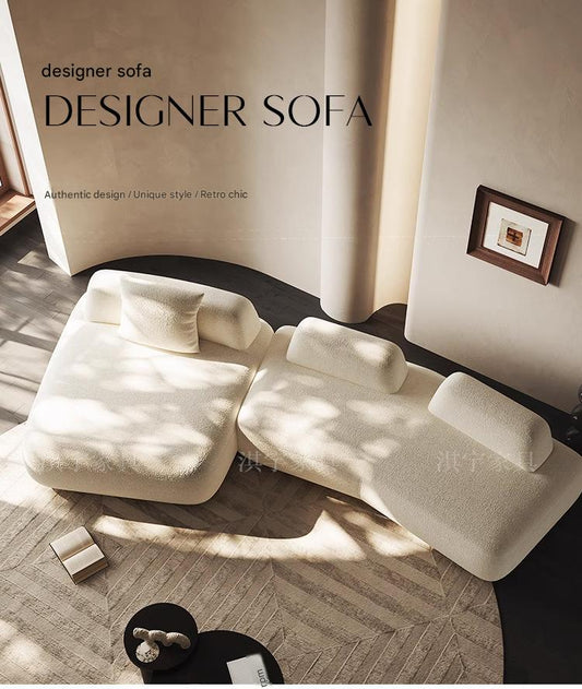 Luxury Modern Curved Modular Sofa Set