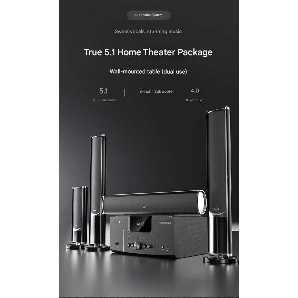 KTV Super Heavy Subwoofer Home Theater Set