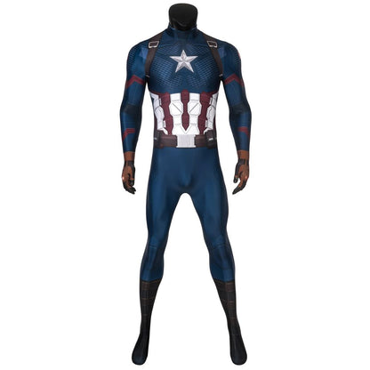 Avengers Endgame Captain America Cosplay Costume