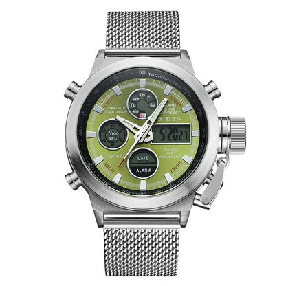 BIDEN Mens Digital Quartz Watch