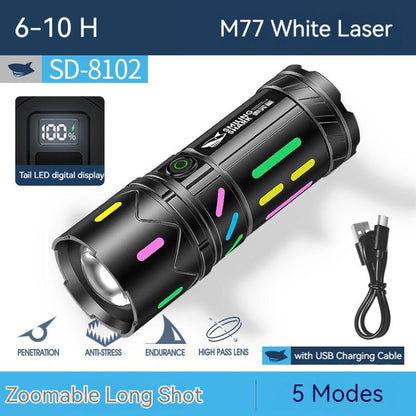 SMILING SHARK SD8102A Super Bright Flashlight