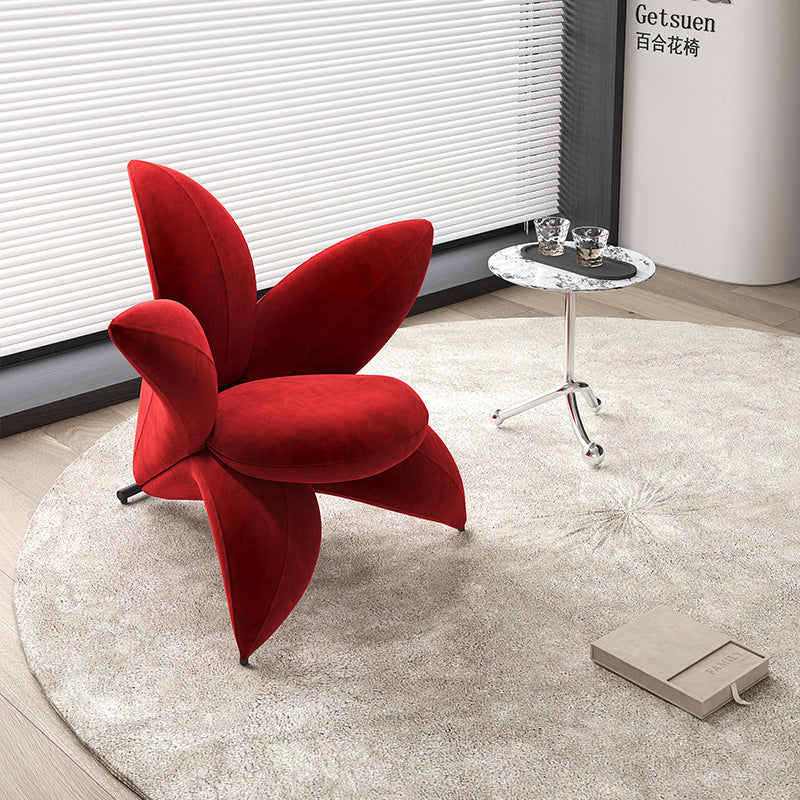Luxury Lily Flower Sofa Chair