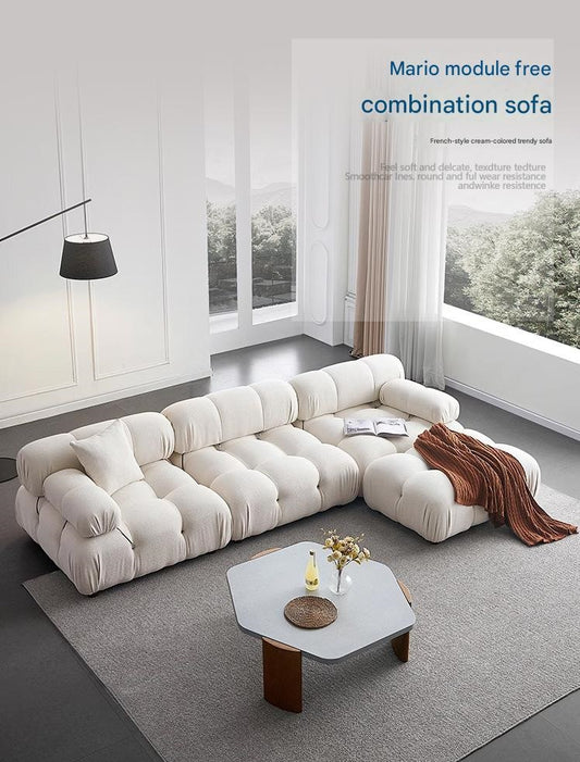 Luxury Modular Fabric Sofa Set