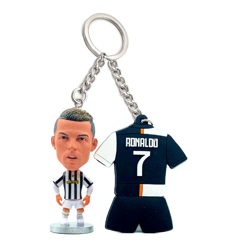 Cristiano Ronaldo Football Keychain