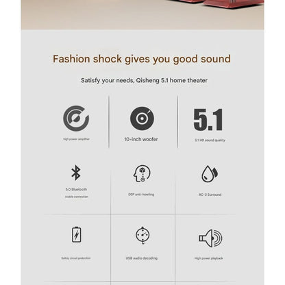 Q20 KTV High-Power Subwoofer Home Theater Full Set