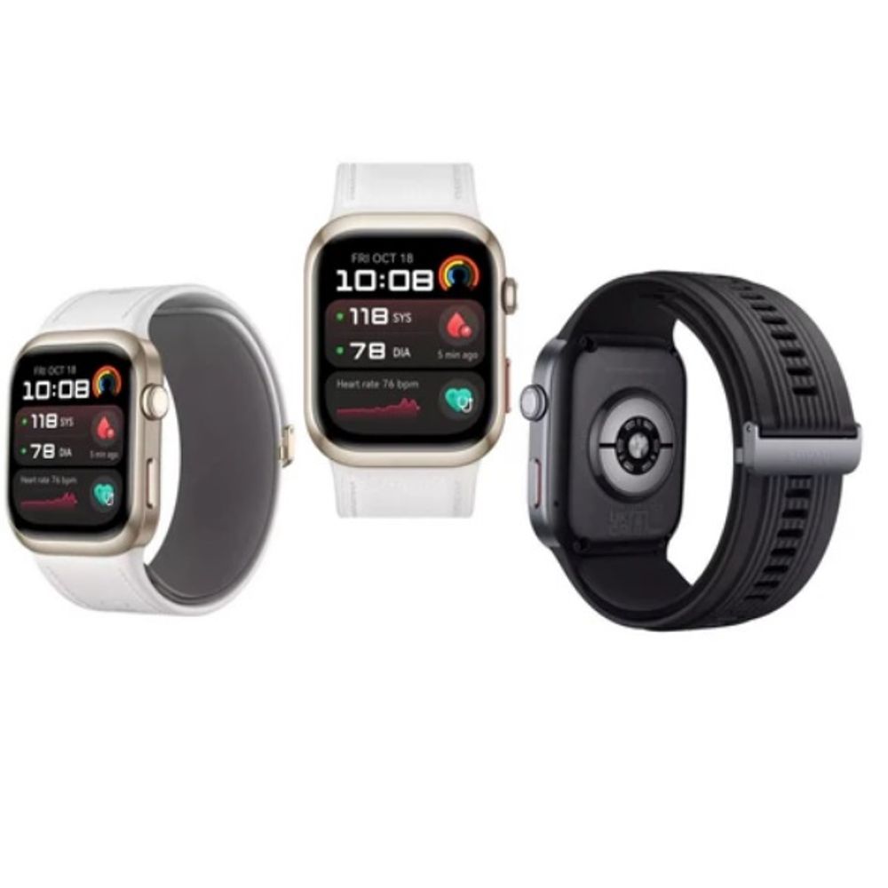 Huawei D2 1.82-Inch AMOLED Display 24-Hour Blood Pressure Monitoring Watch