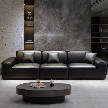 Luxury 3 Seater Leather Sofa