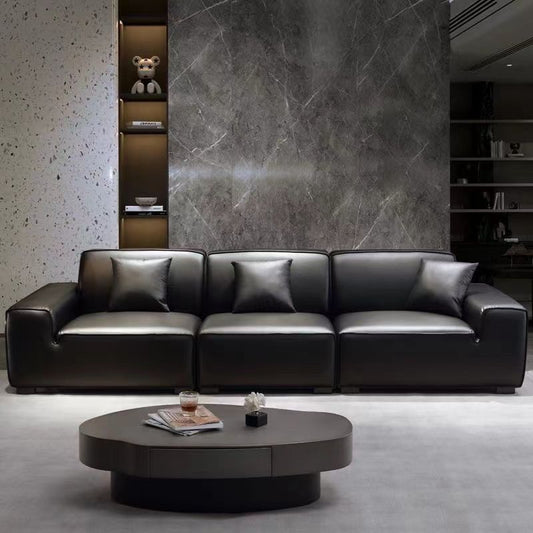 Luxury 3 Seater Leather Sofa