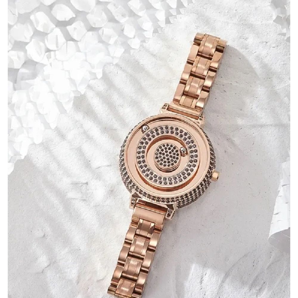 EUTOUR Women Stainless Steel Wrist Watch