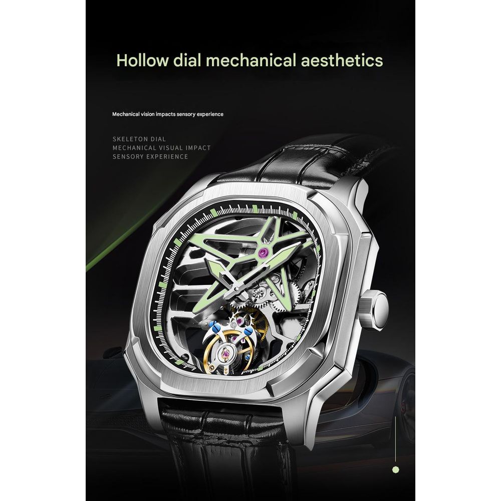 AESOP Square Luminous Mechanical Watch