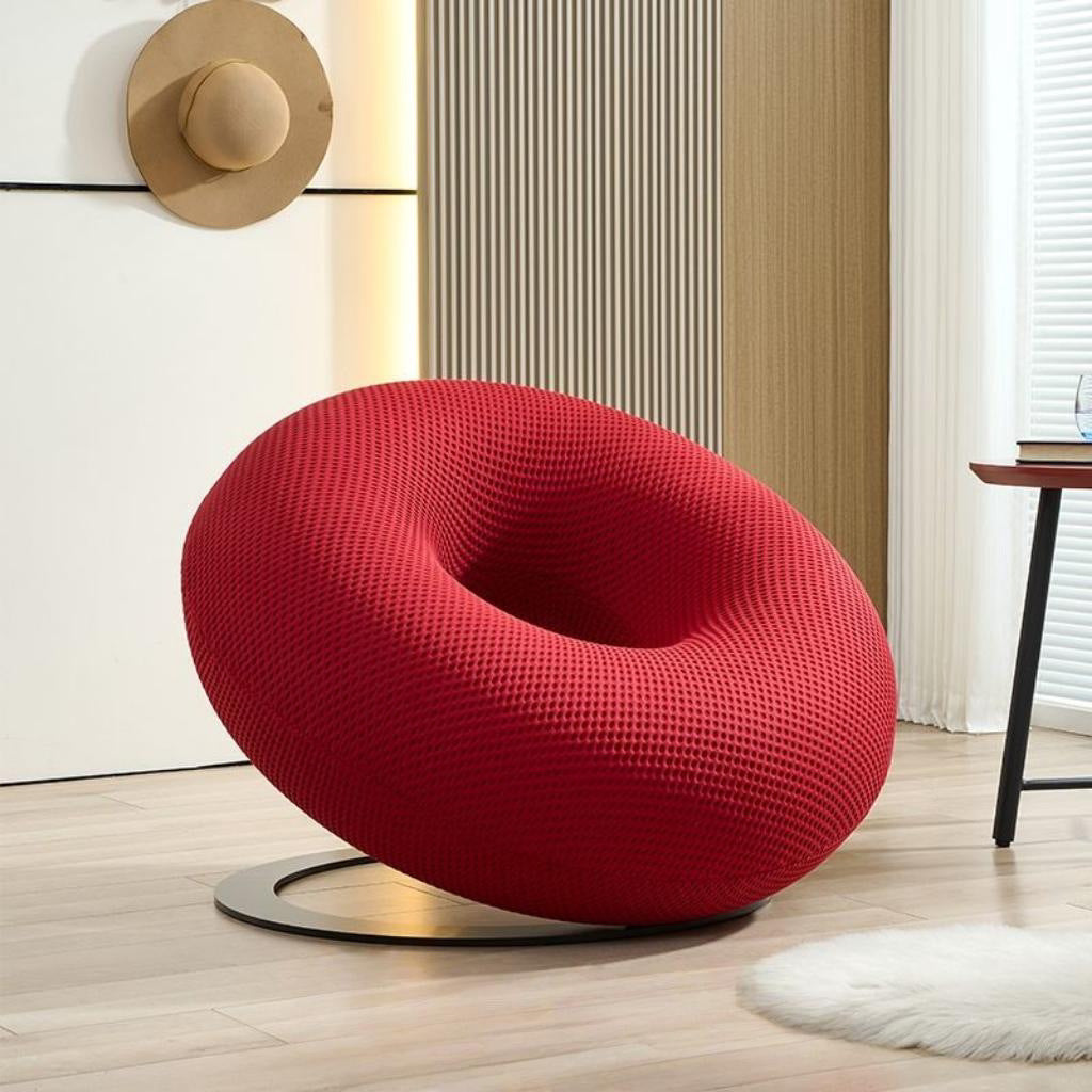 Modern Donut Swivel Single Lazy Sofa Chair