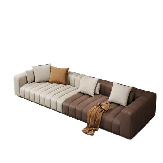 Italian Light Luxury Piano Key Sofa Set