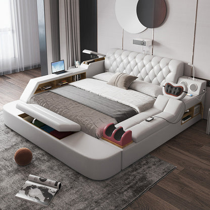 Multifunctional Electric Tatami Leather Bed
