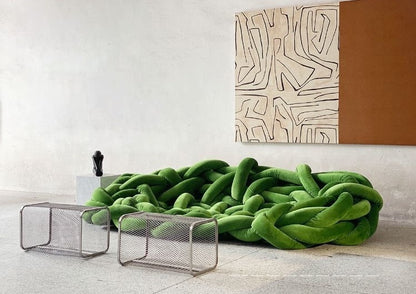 Italian Luxury Python Shaped Sofa