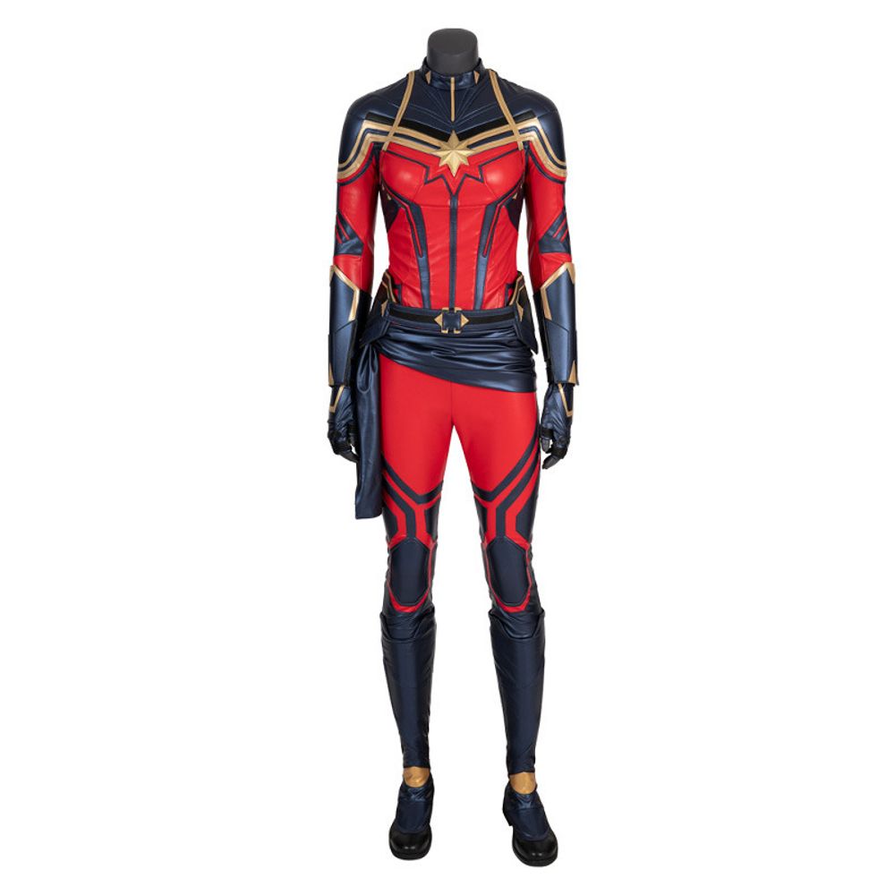 Avengers Endgame Upgraded Captain Marvel Cosplay Costume