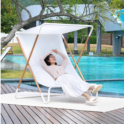 Portable Folding Sunshade Lounge Chair
