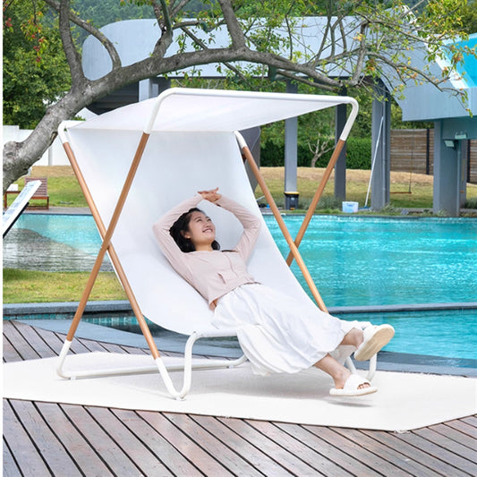 Portable Folding Sunshade Lounge Chair