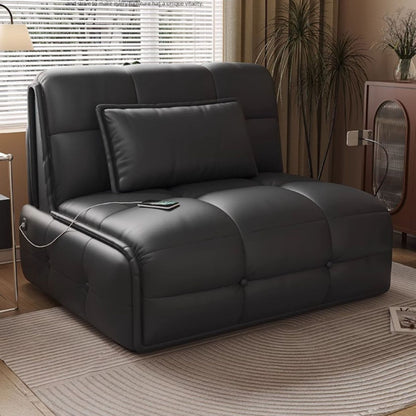 Luxary Electric Leather Folding Sofa Bed