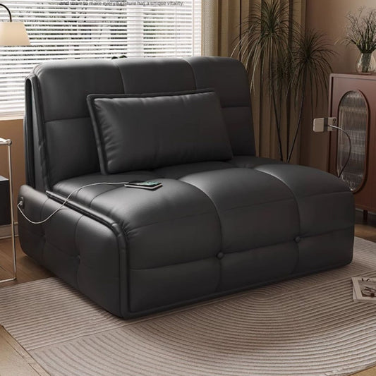 Luxary Electric Leather Folding Sofa Bed
