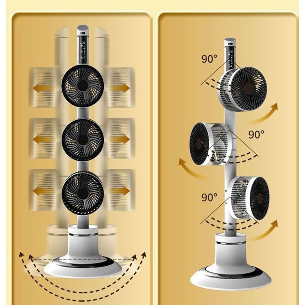 Circulating Stand Fan  3 Speeds