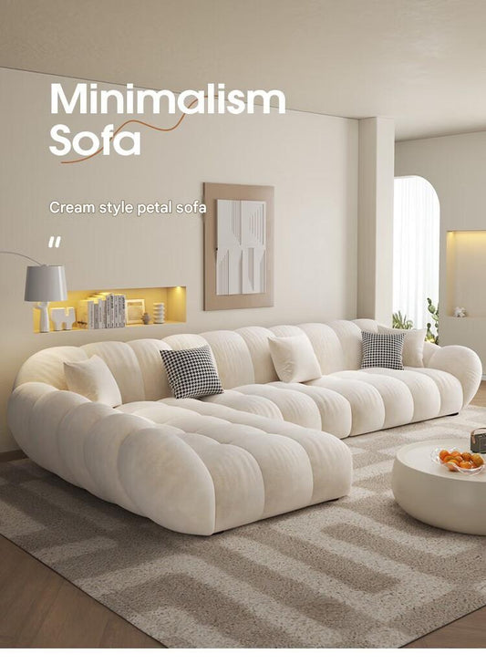 Luxury L-Shape Sectional Sofa with Chaise Lounge
