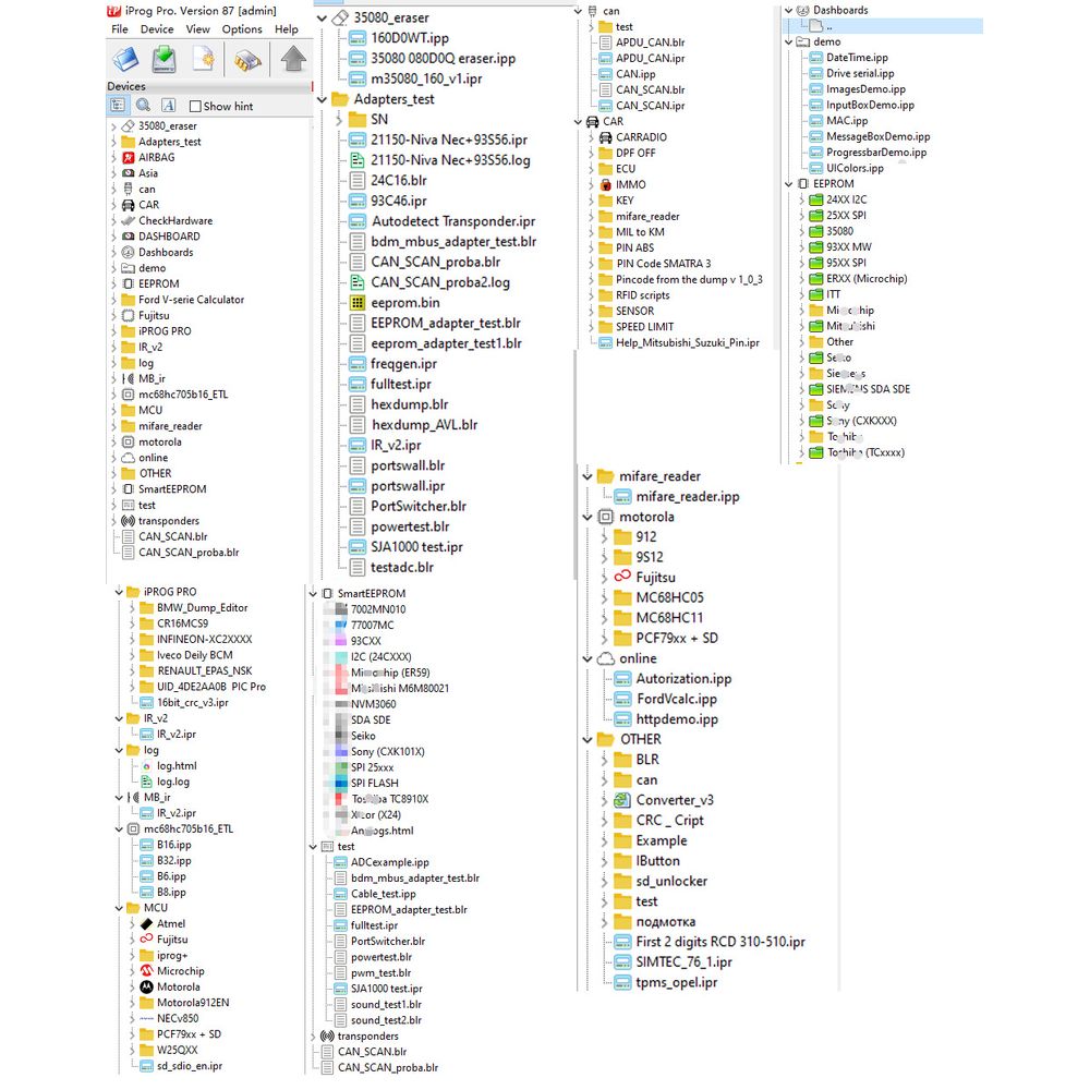 IPROG+ Plus 777 Full ecu IMMO Tool & complete set of adapters with probes