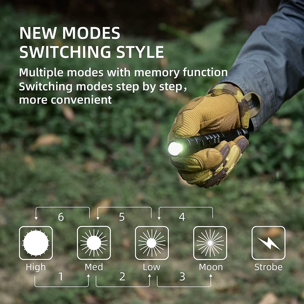 Wuben T2 Outdoor LED Flashlight