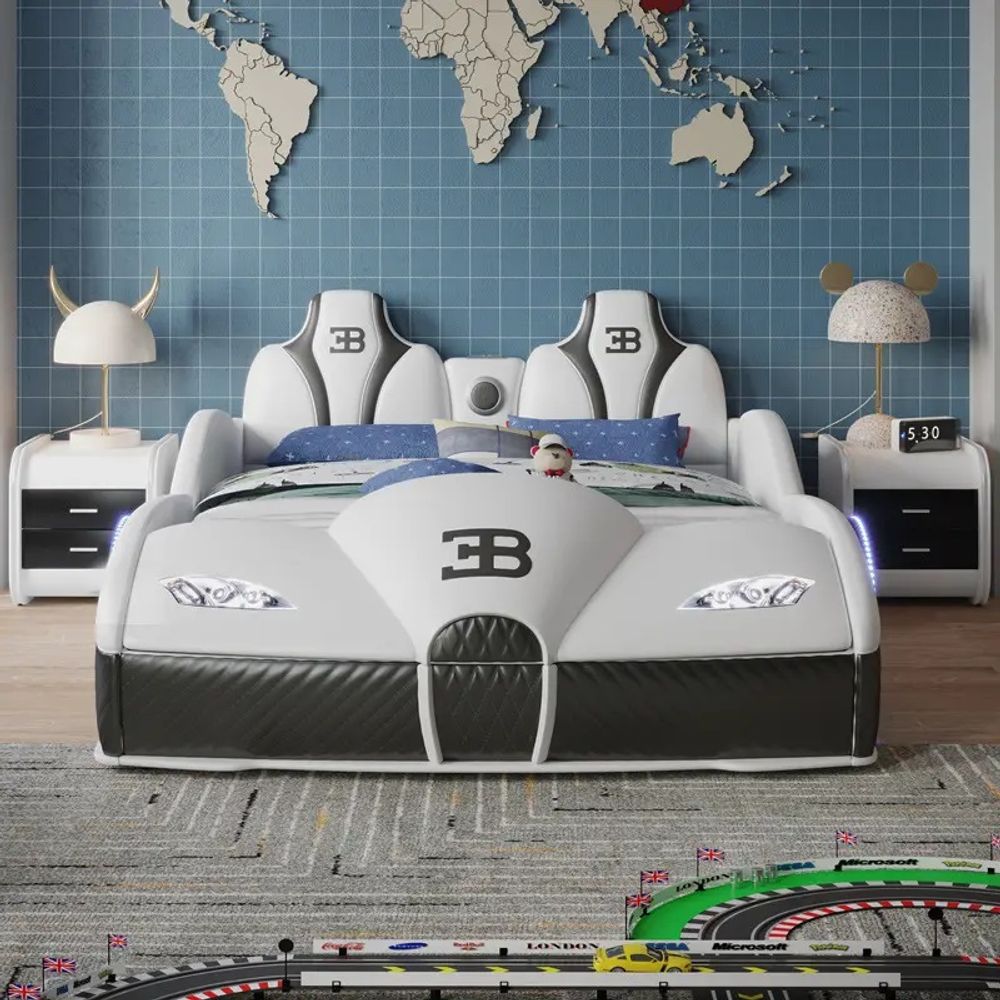 Creative Simple Car Childrens Bed