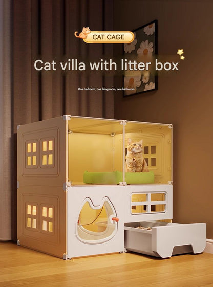 Luxury Indoor Multi Layer Cat Cage