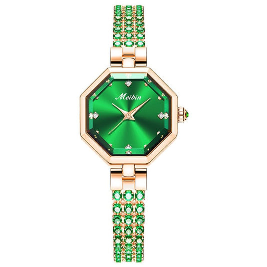Ladies Bracelet Octagonal Watch