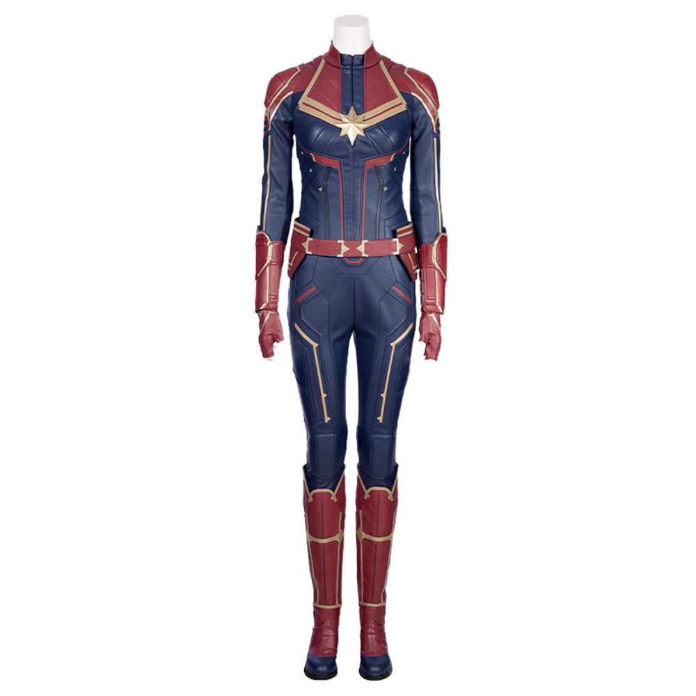 Avengers Endgame Captain Marvel Cosplay Costume