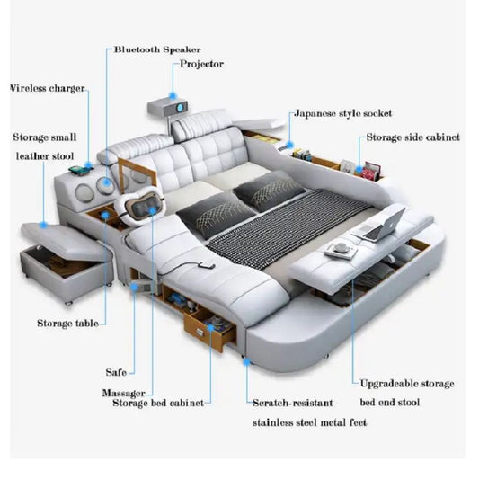 Multifunctional Smart Massage Tatami Bed