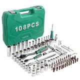 108pcs Socket and Drive Tool Set
