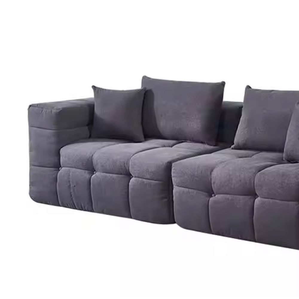 3 Seater Living Room Modular Sectional Compress Sofa