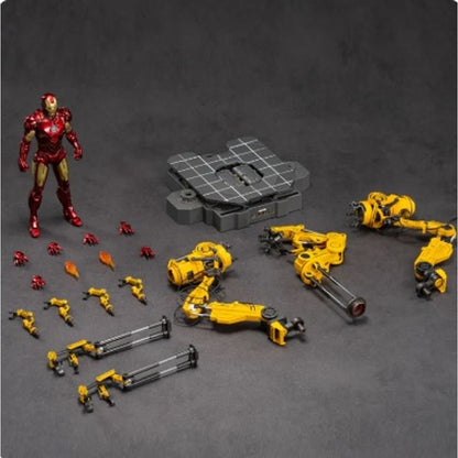 Iron Man MK4 with Suit Up Gantry Action Figure